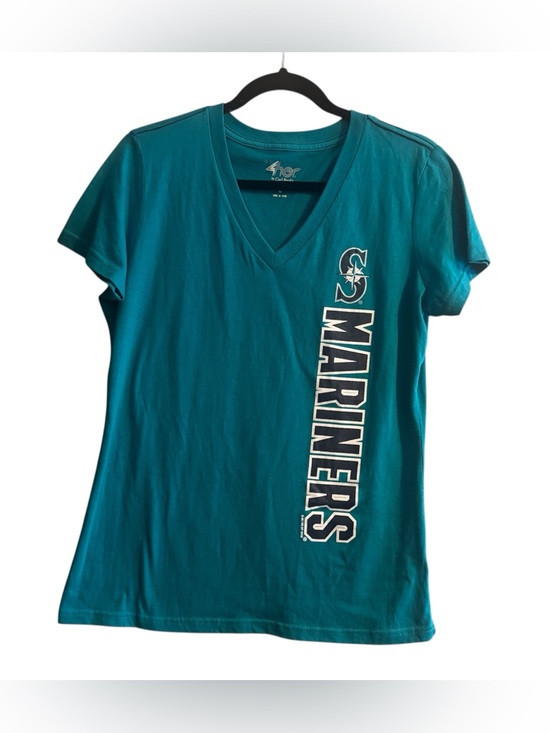 4Her Tops - 🖤5/$20 Seattle Mariners Teal V-Neck Tee